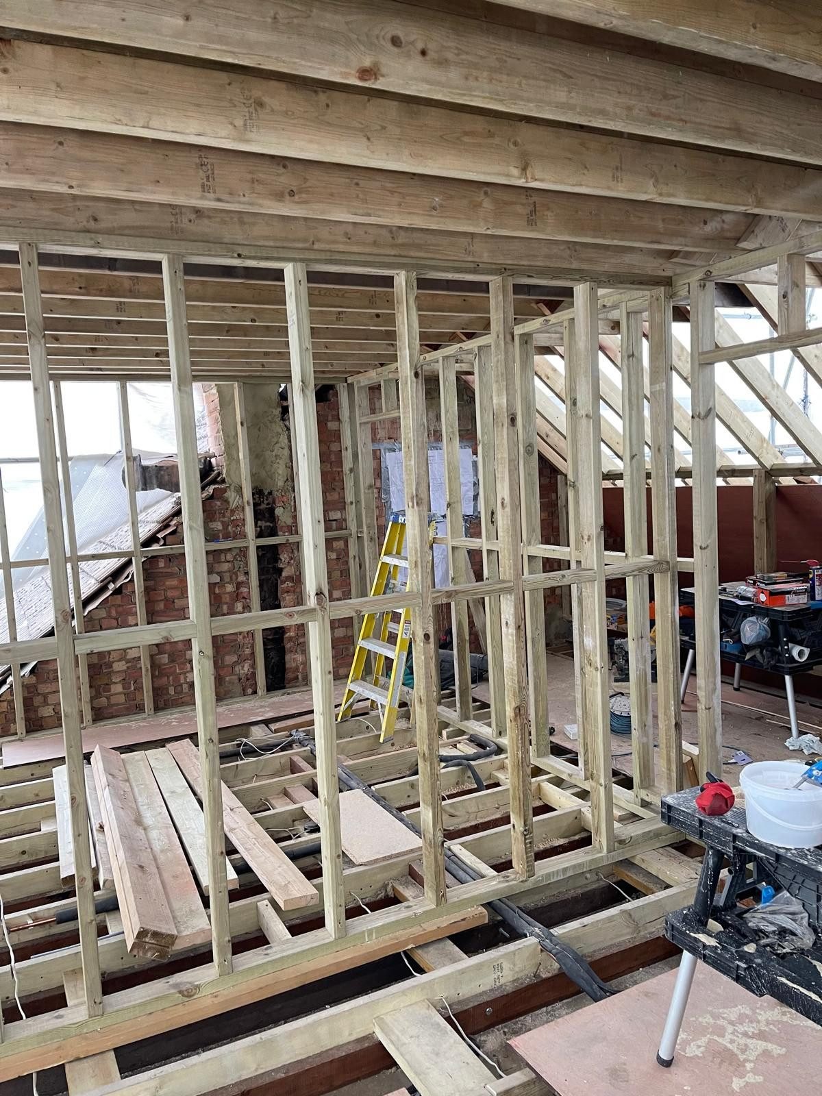 Timber frame and structure