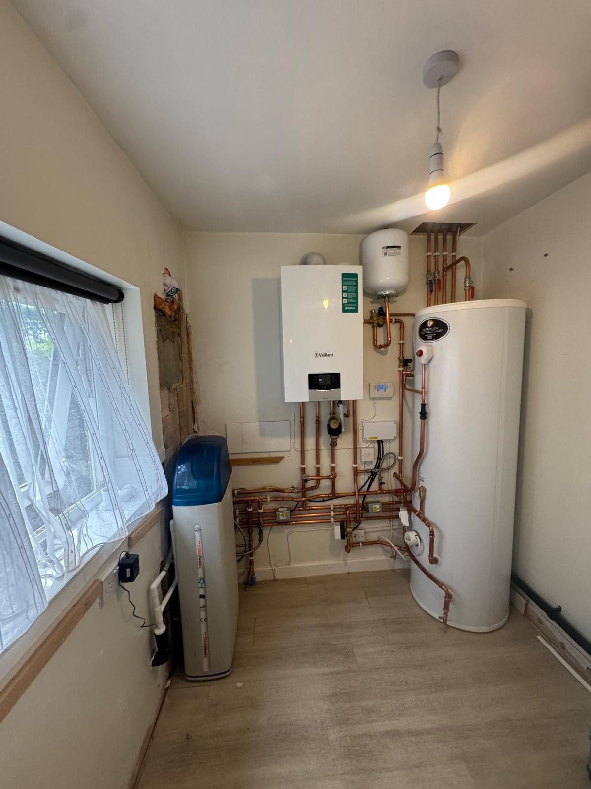 Boiler and cylinder cupboard